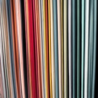 100% tissu sergé de coton peigné pour la literie couleur unie satin teint uni pour garçons filles couvertures oreillers doublure technique tissée