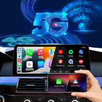 Pantalla táctil Android de 12,3 pulgadas para DVD, Radio para coche, reproductor Multimedia estéreo, Carplay, GPS, Compatible con BMW 5 Series E60 DSP