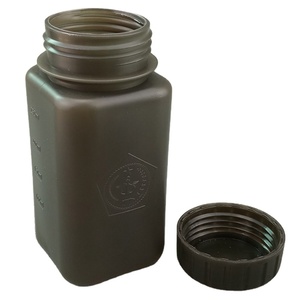 Bouteilles d'eau sportives en plastique avec logos personnalisés pour vélos – Bouteille d'eau compressible pour le cyclisme - Product Image 1