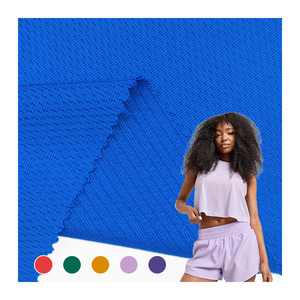 Nhanh chóng khô <span class=keywords><strong>Polyester</strong></span> Bird Eye vải <span class=keywords><strong>100</strong></span> <span class=keywords><strong>Polyester</strong></span> Chất liệu <span class=keywords><strong>Stretch</strong></span> eyelt vải cho quần áo - Product Image 1