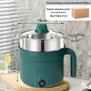 Poêle électrique épaisse pour la maison avec revêtement antiadhésif, capacité de 1,8 L pour un usage domestique, pratique à utiliser - Product Image 5