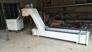 Menteşe bant konveyör talaş konveyör ihracat almanya/polonya - Product Image 3