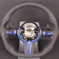Volant de direction en cuir pleine fleur personnalisable F10 ZP à 3 branches de 40 mm pour les séries 1-7 F30 E90 Chassis 2008-2020