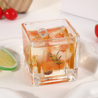 Luxuriöse Handgemachte Duftkerze aus Jelly-Wachs mit Individuellem Logo, Natürliche Duftkerzen aus Jelly-Wachs