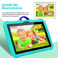 Tablet Android de 7 Pulgadas para Niños, Pantalla HD, MTK Quad Core, Entretenimiento, Aprendizaje, WiFi, Internet, RoHS, Venta al Por Mayor