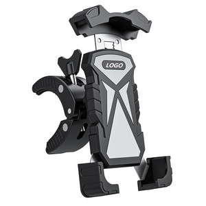 <span class=keywords><strong>Support</strong></span> de téléphone anti-vibration à 4 points d'attache réglable <span class=keywords><strong>pour</strong></span> guidon de vélo, moto, scooter, <span class=keywords><strong>GPS</strong></span>, avec verrouillage quadruple - Product Image 6