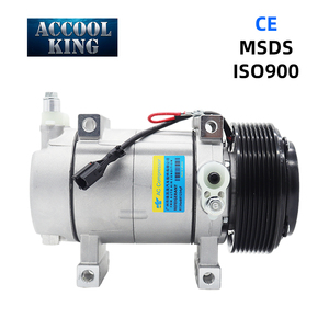 Compresor de Aire Acondicionado para Vehículos de 24 V, 447100-1500, Paquete de 8, para Camión ISUZU Forward Giga - Product Image 1