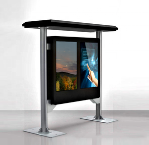 65 InchOutdoor intelligente bacheca Display grande schermo orizzontale Digital Signage LCD chiosco per notizie e giornalismo - Product Image 4