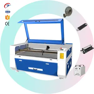 Graveur de laser de la machine de gravure de laser de CO2 de 60w 80w 1390 pour la coupe de verre de tissu