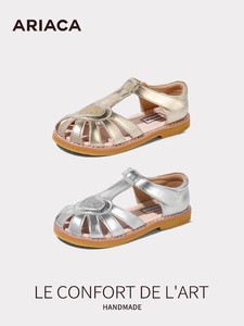 ARIACA Nuovi Sandali Estivi da Principessa per Bambine <span class=keywords><strong>con</strong></span> <span class=keywords><strong>Tacco</strong></span>, in Microfibra Traspirante, Leggeri e <span class=keywords><strong>con</strong></span> Suola Morbida - Product Image 2