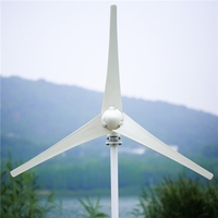 Générateur éolien à faible vitesse de démarrage 2kW 3kW 5kW 24V 48V 96V pour toit de maison, balcon, zone rurale isolée