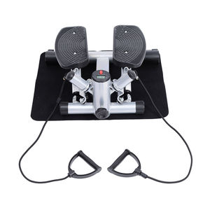 ONESTARSPORTS Home Use Hydraulic Aerobic Lateral <strong>Swing</strong> Fitness <strong>Mini</strong> <strong>Stepper</strong> <strong>With</strong> Resistance Bands