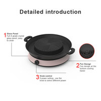 2023 chinois moderne nouvellement conçu Barbecue brosse Pot intégré Barbecue four