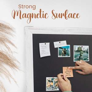 Letrero de <span class=keywords><strong>pizarra</strong></span> con marco de madera blanco de doble cara personalizado moderno Vertical para Bistro Bar sándwich menú boda acera arte - Product Image 4