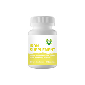 Top Seller Iron <b>Supplement</b> Capsules with Iron Energy Maintenance and Iron Content Support Vitamin C Capsules - Product Image 1