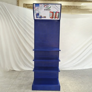 낮은 MOQ 사용자 정의 헤비 듀티 철 소매 선반 디스플레이 슈퍼마켓 단일 선반 선반 선반 소매 상점 가격 - Product Image 3