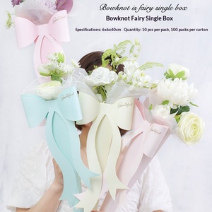 Boîte Cadeau Papier Spécial Papillon pour Fleur Unique – Emballage Créatif Nouvelle Tendance pour Fleurs Fraîches – Saint-Valentin – Vente en Gros - Product Image 1