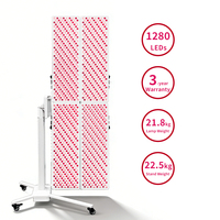REDSKY 6000W Panneau de luminothérapie infrarouge rouge pour le corps entier, physiothérapie, soulagement de la douleur, 4 en 1