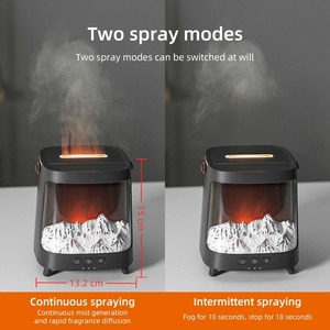 เครื่องอโรมาเธอราพีออโรร่า 200 มล. พร้อมโคมไฟหลากสี ยูเอสบี อัลตราโซนิก เครื่องเพิ่มความชื้นในอากาศ กลิ่นหอม - Product Image 6