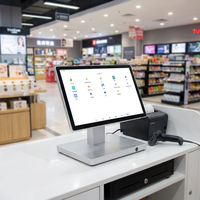 Système de point de vente tout-en-un MJ-T2 Android/Windows avec écran tactile et tiroirs-caisses pour les propriétaires de magasins