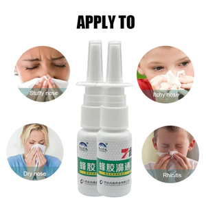 Potente <span class=keywords><strong>Spray</strong></span> <span class=keywords><strong>Nasal</strong></span> de Propóleo - 10 ml, <span class=keywords><strong>Descongestionante</strong></span> Natural Rápido en 7 Segundos con Alivio del Dolor, Cuidado Herbal para la Salud Bucal y <span class=keywords><strong>Nasal</strong></span> - Product Image 4