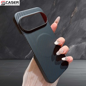 Étui de téléphone ultra fin demi-cadre en fibre de carbone pour <span class=keywords><strong>Google</strong></span> Pixel 8-11pro, protection magnétique anti-empreintes digitales pour grand appareil photo - Product Image 3