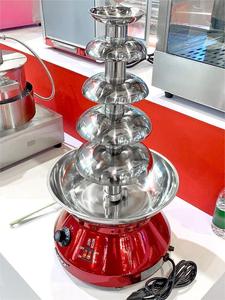 Máquina Versátil para Fuente de Chocolate, Fácil de Limpiar, Torre de Acero Inoxidable para Chocolate, Queso, Salsa BBQ y Aderezo <span class=keywords><strong>Ranch</strong></span> - Product Image 4