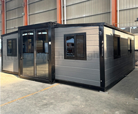 Maisonnette Modulaire Extensible en Conteneur Préfabriqué, Design Contemporain, Garantie 5 Ans, Atelier Extérieur, Entrepôt Local aux États-Unis Disponible