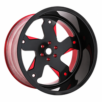 Jantes forgées SL 22X12 24X12 24X14 26X14 28X16 30x16 6x5.5 8x170 8x180 à profil profond avec enjoliveurs flottants pour GMC Sierra1500 2500 3500