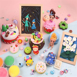 Arcilla de Modelar Educativa para Niños, 12 Colores, Súper Suave, Ultraligera, para Manualidades, Slime Esponjoso, Suministros para Hornear, Plastilina, Arcilla de Secado al Aire - Product Image 3