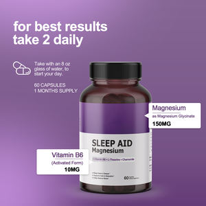 Complément alimentaire pour le sommeil en capsules à marque privée, végétalien, mélatonine 10 mg 5 mg, capsules pour favoriser le sommeil - Product Image 6
