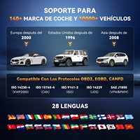 THINKCAR THINKSCAN 662 Herramienta de Diagnóstico Automotriz con Pantalla de 62 Pulgadas y 12 Restablecimientos CAN FD
