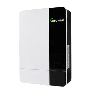 Growatt Spf 5000es Hoge Frequentie Hybride Zonne-Energie Omvormer 48V 3kw 5kw 5,5kw 5000W 10kw 12kw On Off Grid Solar Inverter Prijs