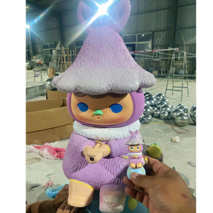 Directo de fábrica personalizado al aire libre jardín supermercado decoración Animal arte estatua escultura gigante fibra de vidrio arte <span class=keywords><strong>obra</strong></span> <span class=keywords><strong>maestra</strong></span> decoraciones - Product Image 2