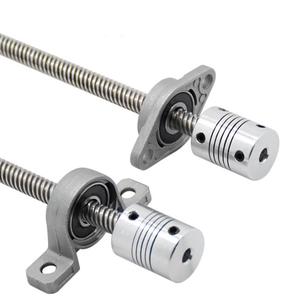 Offre Spéciale Vis trapézoïdale filetée T8 en laiton pour imprimante 3D, filetage 8mm, roulement à billes, garantie 1,5 an CN;JIA - Product Image 5