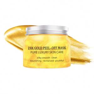 Marque privée KOEC 24K Gold Peel-Off Masque facial anti-rides <span class=keywords><strong>et</strong></span> hydratant au collagène pour le visage - Product Image 1