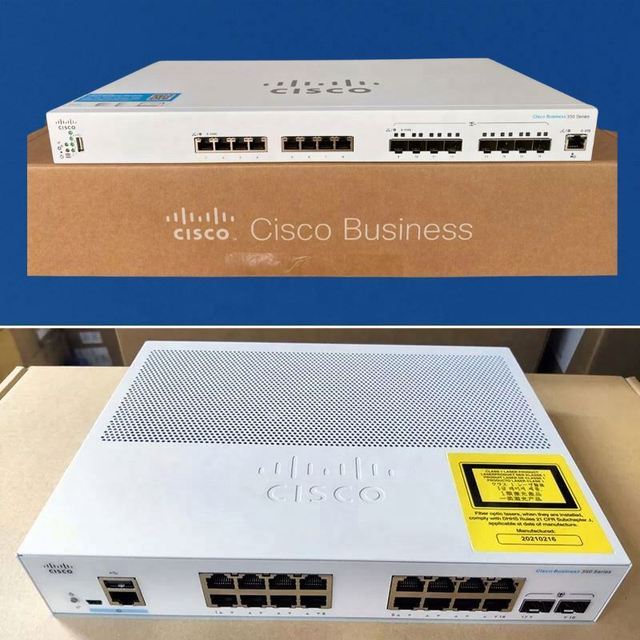 NEW Original CBS220-16P-2G-CN Switch 16 Port GE PoE 2x1G SFP Port Gigabit Uplink Switch CBS220-16P-2G Cisco Switch