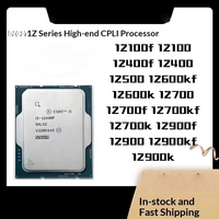 USED and NEW Original CPU I5-12400 12100F 15-12400F I5-12600K I7-12700 I7-12700KF I7-12700F I9-12900K I9-12900KF Processor