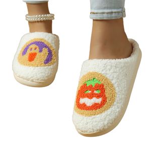 Produits les plus vendus 2026 Cadeau de Noël Chaussons en peluche pour hommes et femmes Chaussons d'intérieur chauds respirants doux et moelleux pour l'hiver - Product Image 4