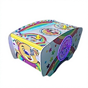 Mesa de Juego de Air Hockey Mini para Niños, Máquina de Juego Arcade Compacta para el Hogar, Sala de Juegos, Centro Comercial, Restaurante, Hotel, FEC y Entretenimiento en la Playa - Product Image 1