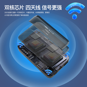KuWFi 150Mbps 2,4G Tipo C Pocket <span class=keywords><strong>WiFi</strong></span> 4G 6000mAh Batería Antena incorporada <span class=keywords><strong>WiFi</strong></span> móvil 4G LTE Módem portátil <span class=keywords><strong>Router</strong></span> Compatible con 5G - Product Image 4