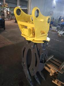 Mini bagger hydraulische rotierenden greifer <span class=keywords><strong>log</strong></span> greifer abfall übergabe greifer mit rotator - Product Image 3