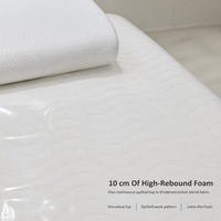 Table de massage robuste à structure métallique avec rails transversaux renforcés, six pieds, étagère de rangement et base fixe pour salons de beauté très fréquentés