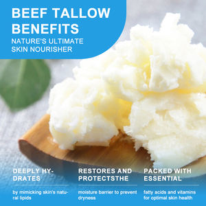 Balsamo Montato al Sego di Vacca Grassata con Peptidi di Rame GHK-Cu per Linee Sottili e Rughe, Idratante Corpo Intero per Tutti i Tipi di Pelle, Private Label - Product Image 3