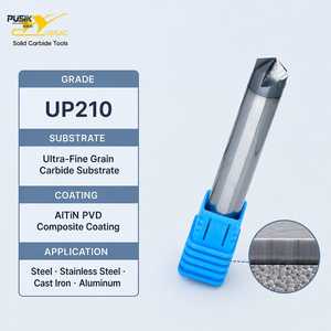 <span class=keywords><strong>UP210</strong></span> Vollhartmetall-Fasenfräser D12 120 Grad CNC-Fasenfräser für Stahl - Product Image 4