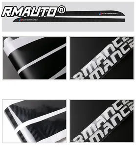 Pegatinas de fibra de carbono 5D auténtica para faldones laterales M Performance, calcomanías para carrocería, para BMW G30 E90 E92 E93 F20 F30 F32 F10 F01 - Product Image 4