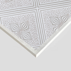 Pannello per Controsoffitto in PVC Ignifugo 2x2, Lastra Decorativa per Soffitto con Rivestimento in Alluminio, Produzione Cinese - Product Image 3