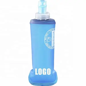 Soft tpu water bottle trend 2024 outdoor Trial camping Leak Proof racing collapsible water bottles travel water bottle