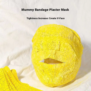 Mummy Gipsbandage Maske V-Face Lifting Doppelkinn-Reduzierer Anti-Falten Straffende Maske Koreanische Schönheitspflege - Product Image 1