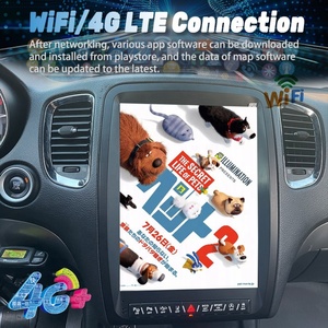 Reproductor Multimedia con Navegación, Unidad Principal con Pantalla Android 13 de 13 Pulgadas Tipo Tesla, Radio para Auto Dodge Durango 2011-2020, GPS, Estéreo, Carplay - Product Image 1